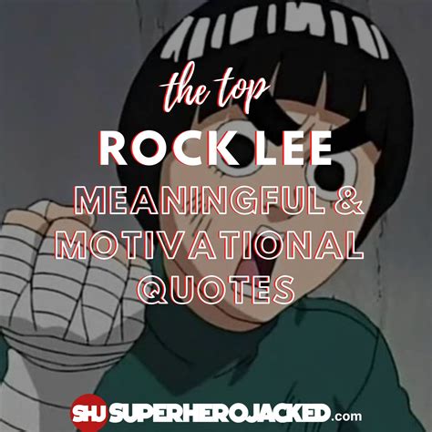 rock lee adult|rock lee's personality and motivation.